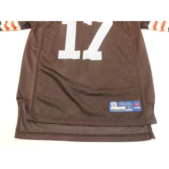 🔥 Vintage Reebok NFL Cleveland Browns Braylon Edwards #17 Jersey